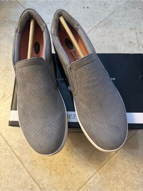 Dr. Scholl's Shoes Madison Gray Slip-On Comfort Cushioned Shoes Women's 7.5 M